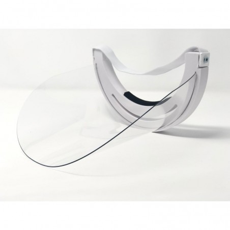 Protective PVC Acetate Visor for Face Eye and Mouth Protection