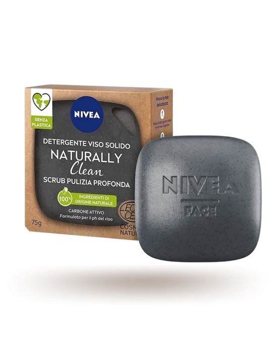 Nivea Solid Face Cleanser Deep Cleansing Scrub