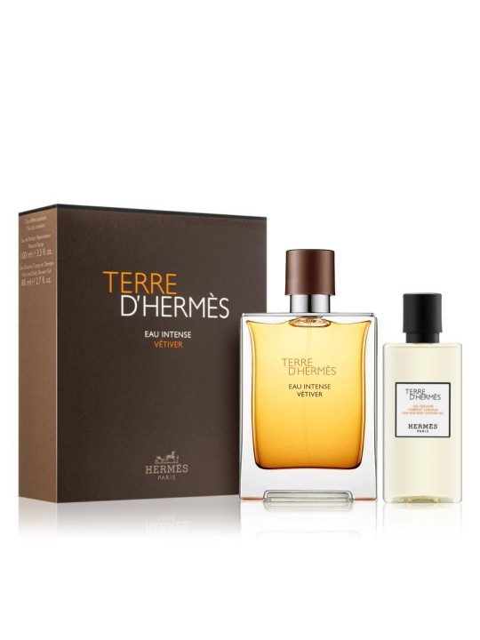 Hermes Terre d'Hermes Eau Intense Vétiver and Shower Gel