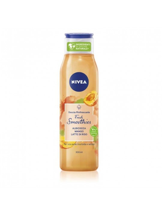 Nivea Refreshing Shower Gel Smoothie Apricot - Mango - Rice Milk